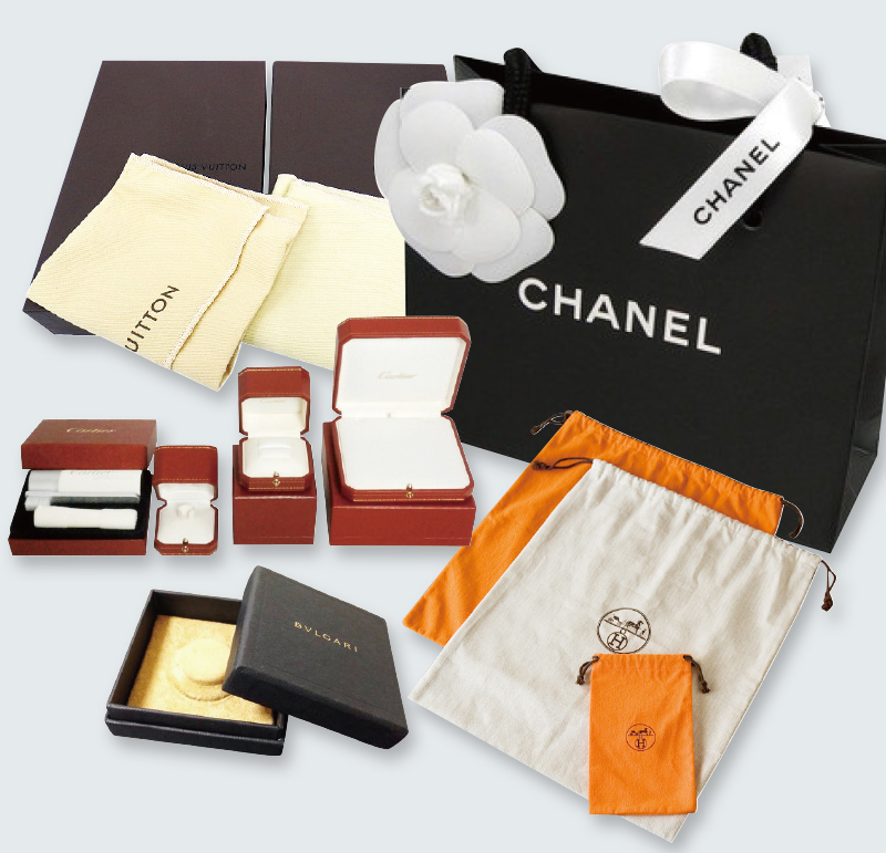 付属品も忘れずに！